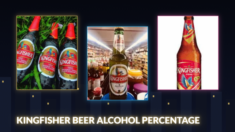 kingfisher beer alcohol percentage